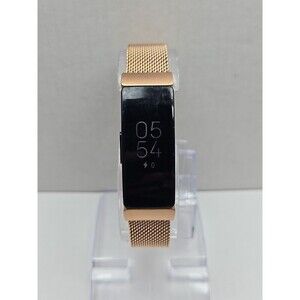 Fitbit Inspire FB412 Fitness Activity Tracker Black Tested Includes Charger Band